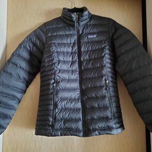 Patagonia Black Down Sweater Jacket Women's XS
